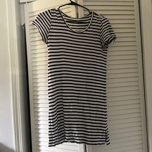 Uniqlo striped t shirt dress
